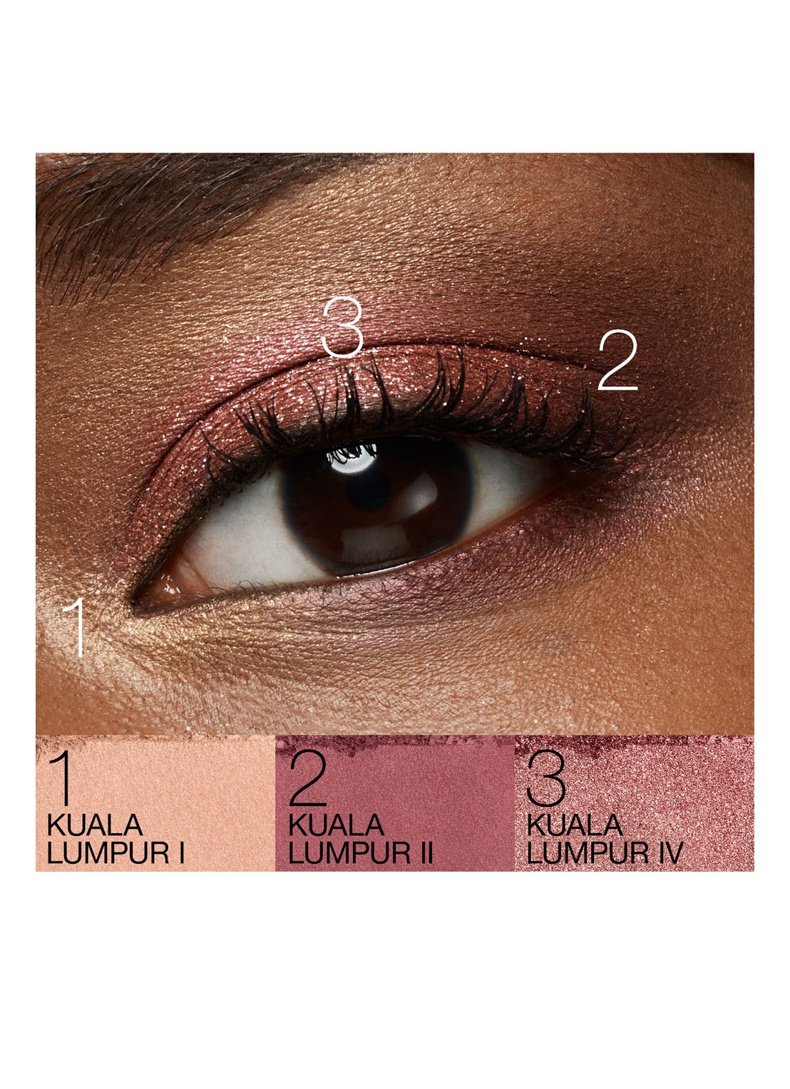 NARS Quad Eyeshadow - oogschaduwpalette - detail 4 kuala lumpur