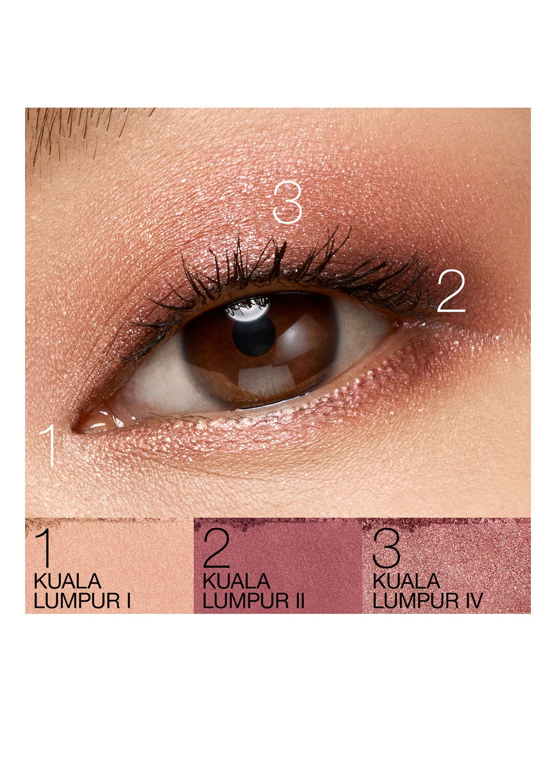 NARS Quad Eyeshadow - oogschaduwpalette - detail 5 kuala lumpur