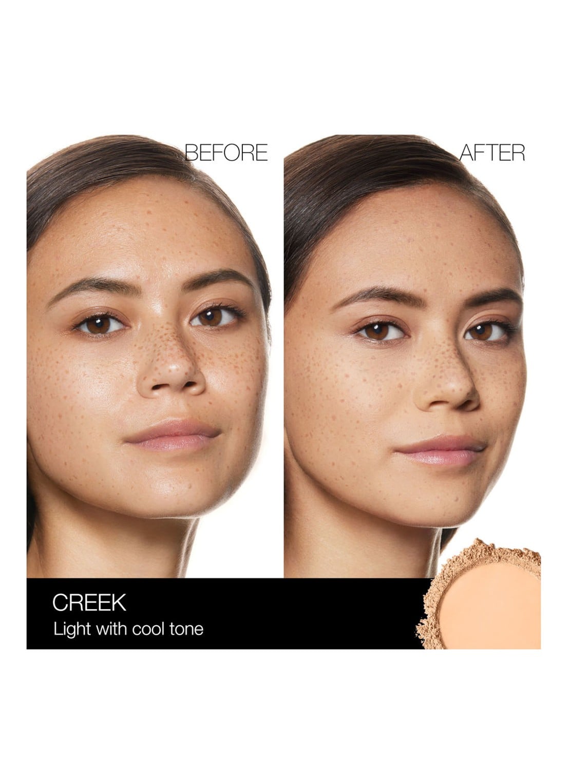 NARS Soft Matte Advanced Perfecting Powder - poeder - detail 5 creek
