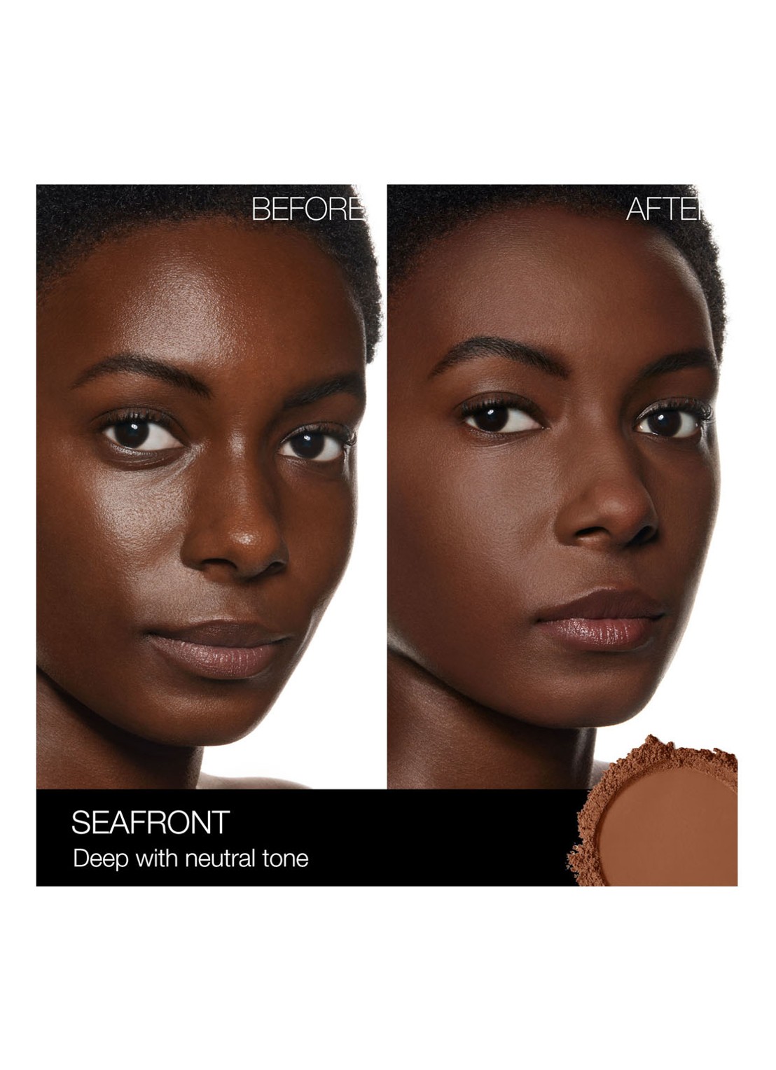 NARS Soft Matte Advanced Perfecting Powder - poeder - detail 5 seafront