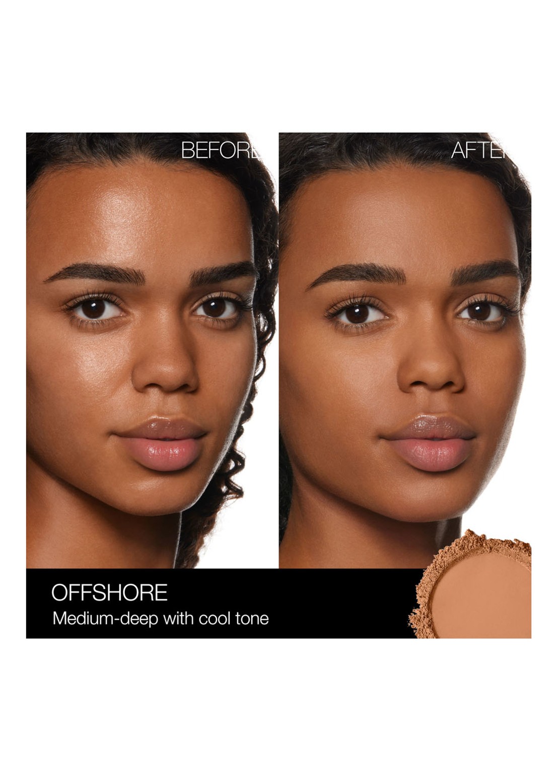 NARS Soft Matte Advanced Perfecting Powder - poeder - detail 4 offshore