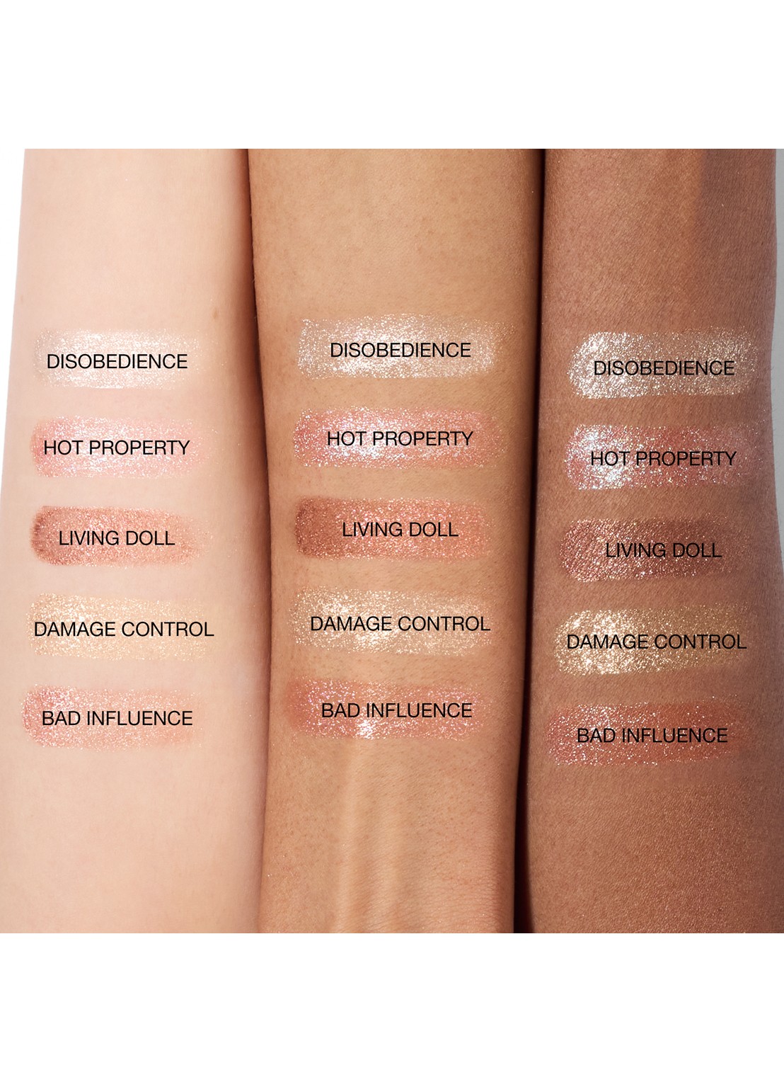 NARS Sparkling Seduction Liquid Eyeshadow - oogschaduw - detail 5 living doll