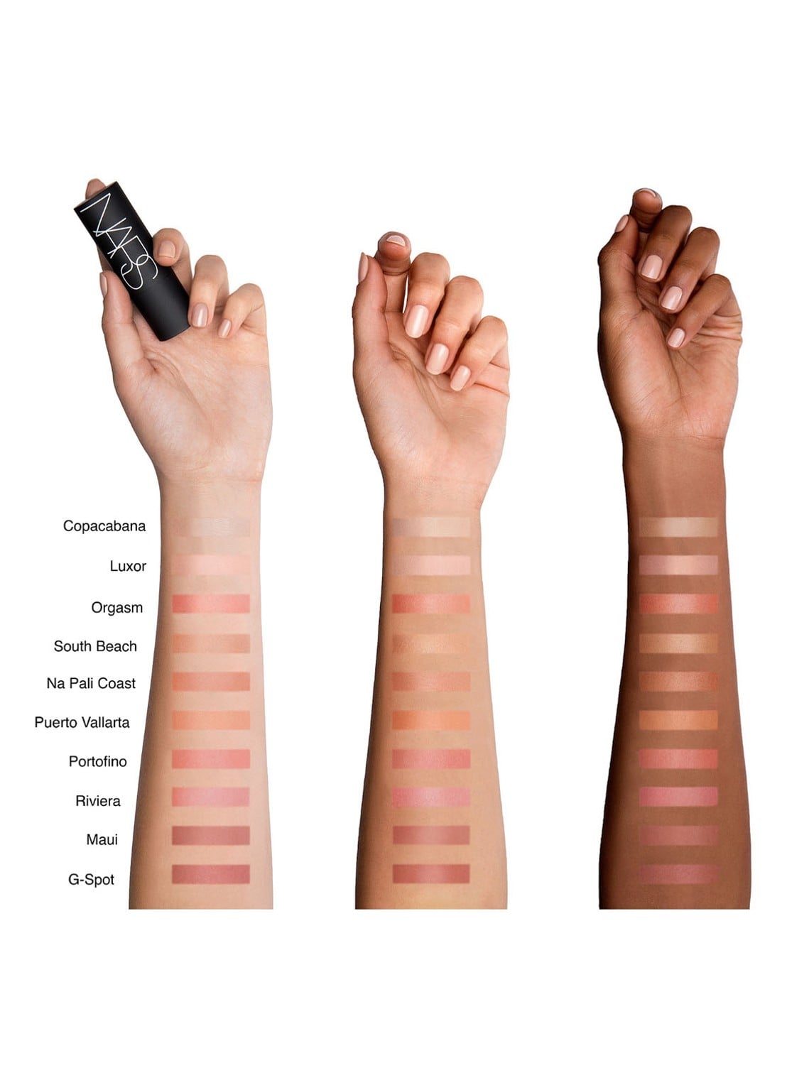 NARS The Multiple - multi-functionele highlighter stick - detail 4 orgasm