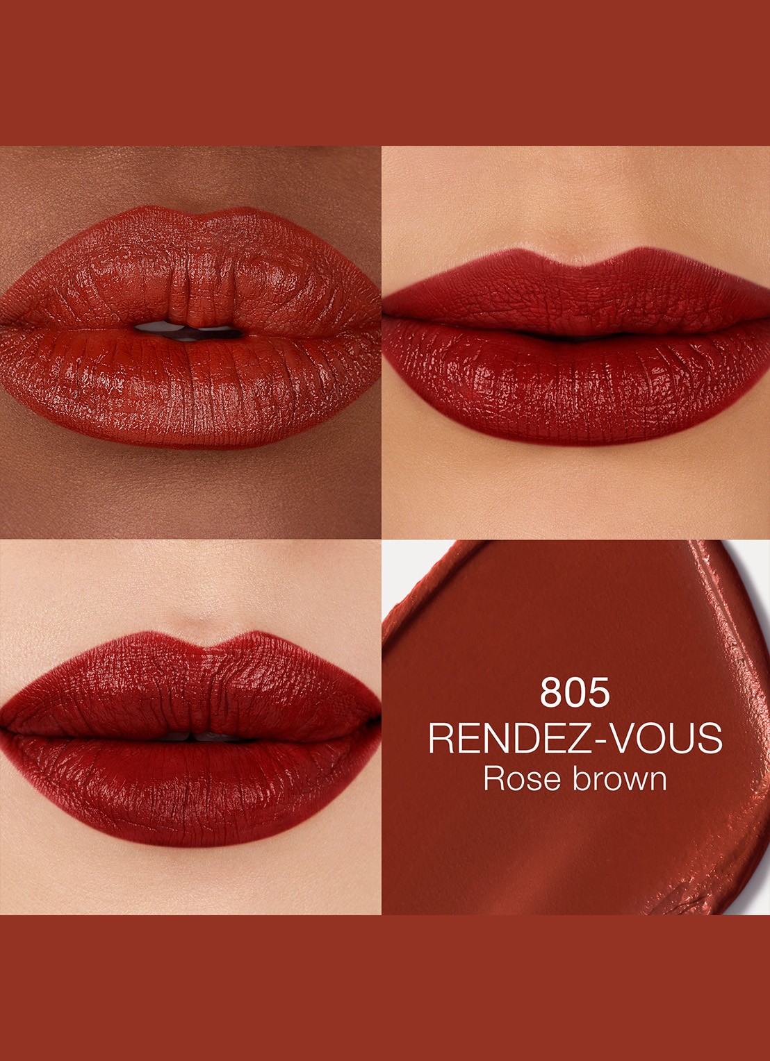 NARS Ultimate Luxury Explicit Lipstick - Limited Edition lipstick - detail 2 rendez-vous – 805