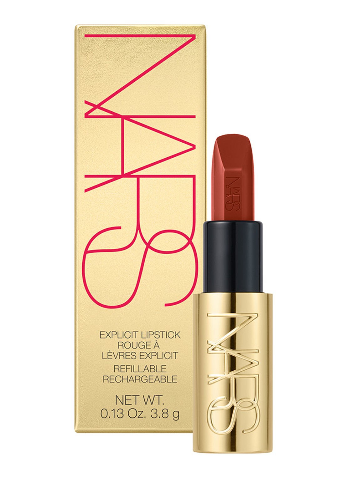 NARS Ultimate Luxury Explicit Lipstick - Limited Edition lipstick - voorkant 6 rendez-vous – 805