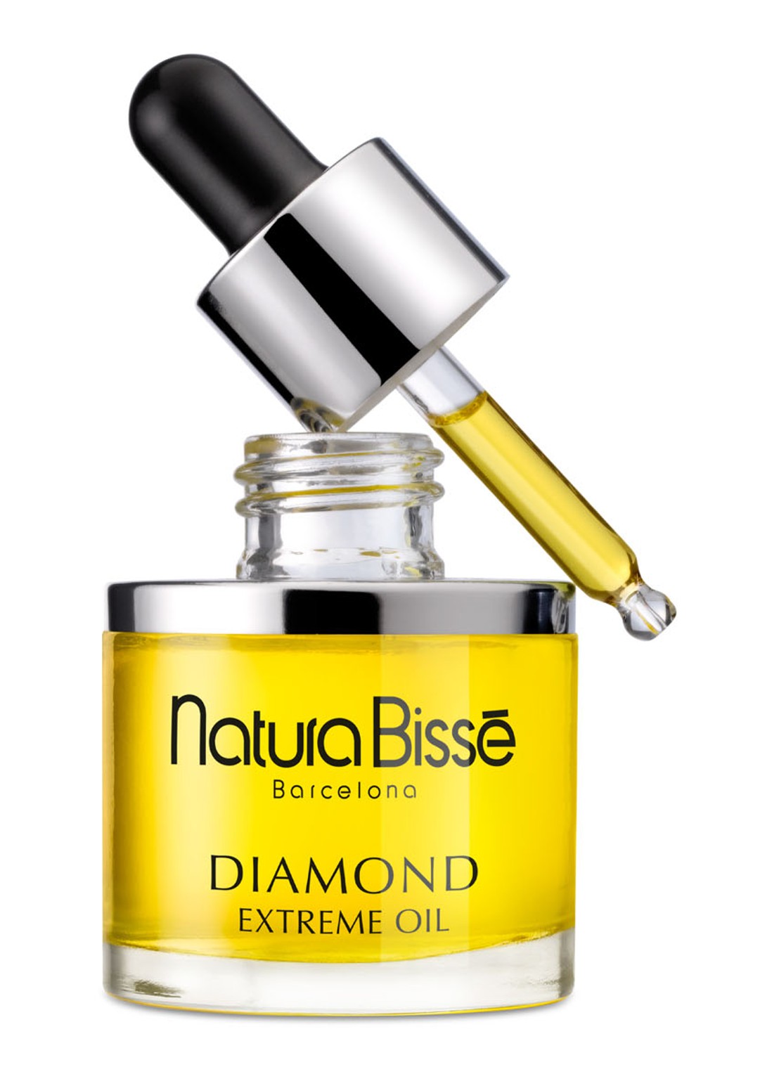 Natura Bissé Diamond Extreme Oil - gezichtsolie - voorkant 2 beige