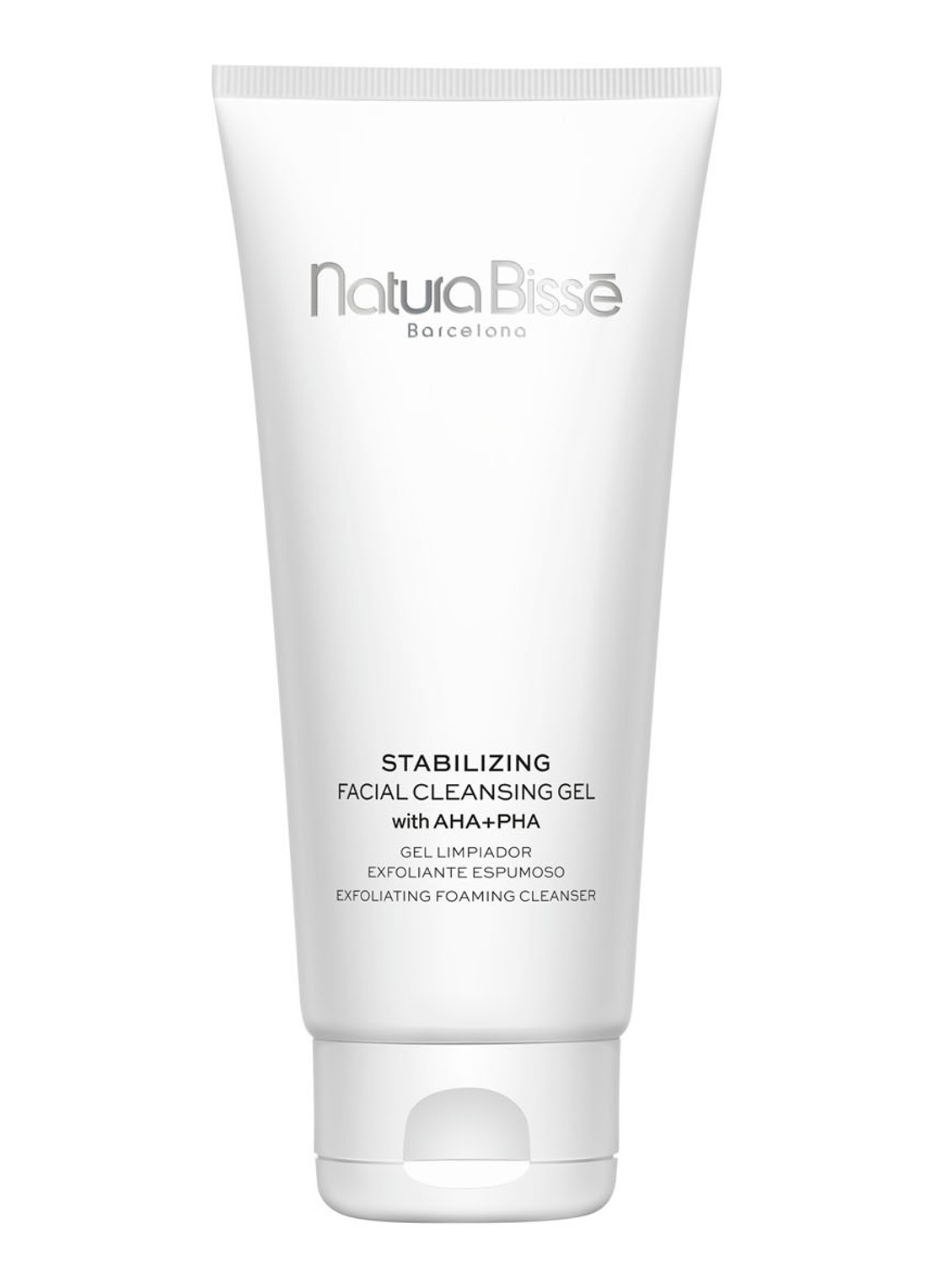 Natura Bissé Facial Cleansing Gel + Aha + Pha - reinigingscrème - voorkant beige