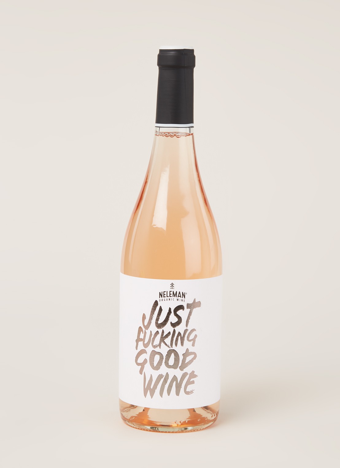 Neleman Just Fucking Good Wine vegan rosé 750 ml - voorkant 2 undefined