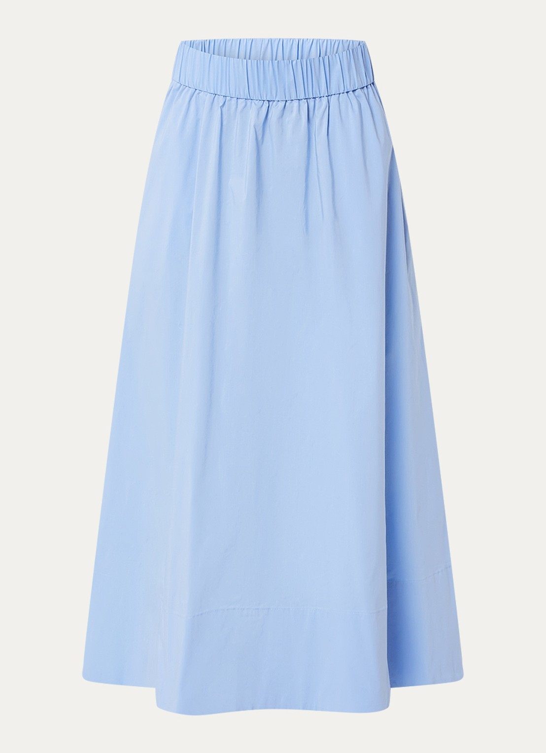 Neo Noir Yara midi rok  - voorkant blauw