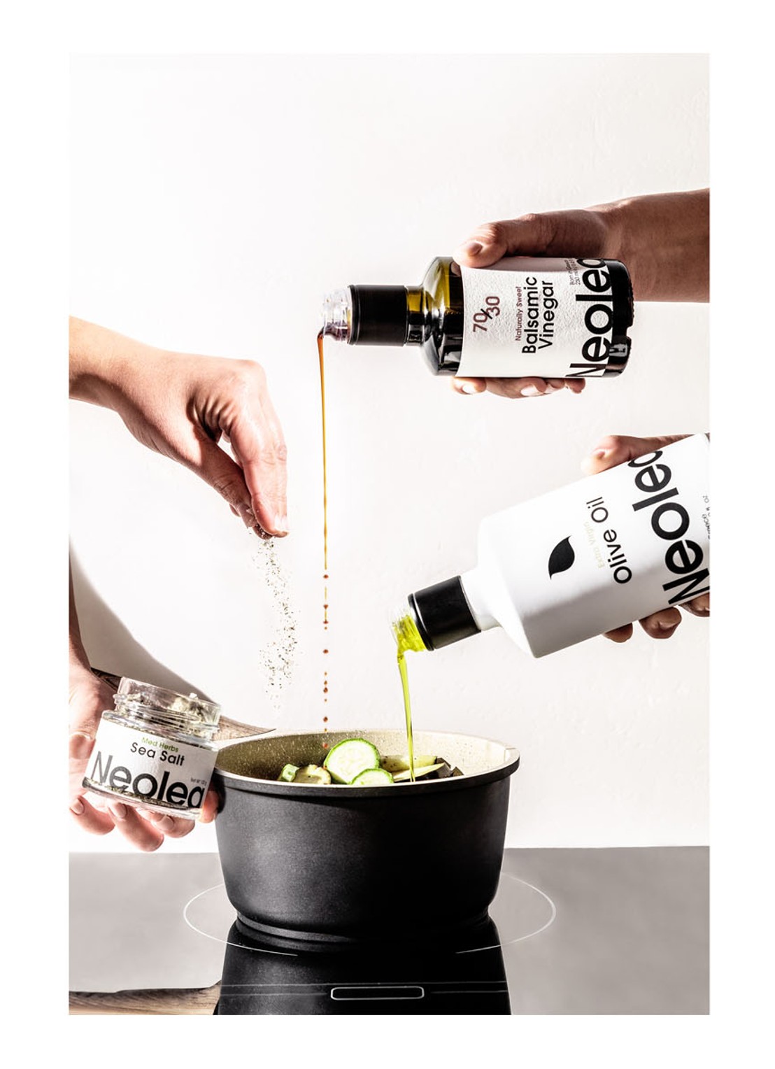 Neolea Extra vierge olijfolie 500 ml - detail 3 wit