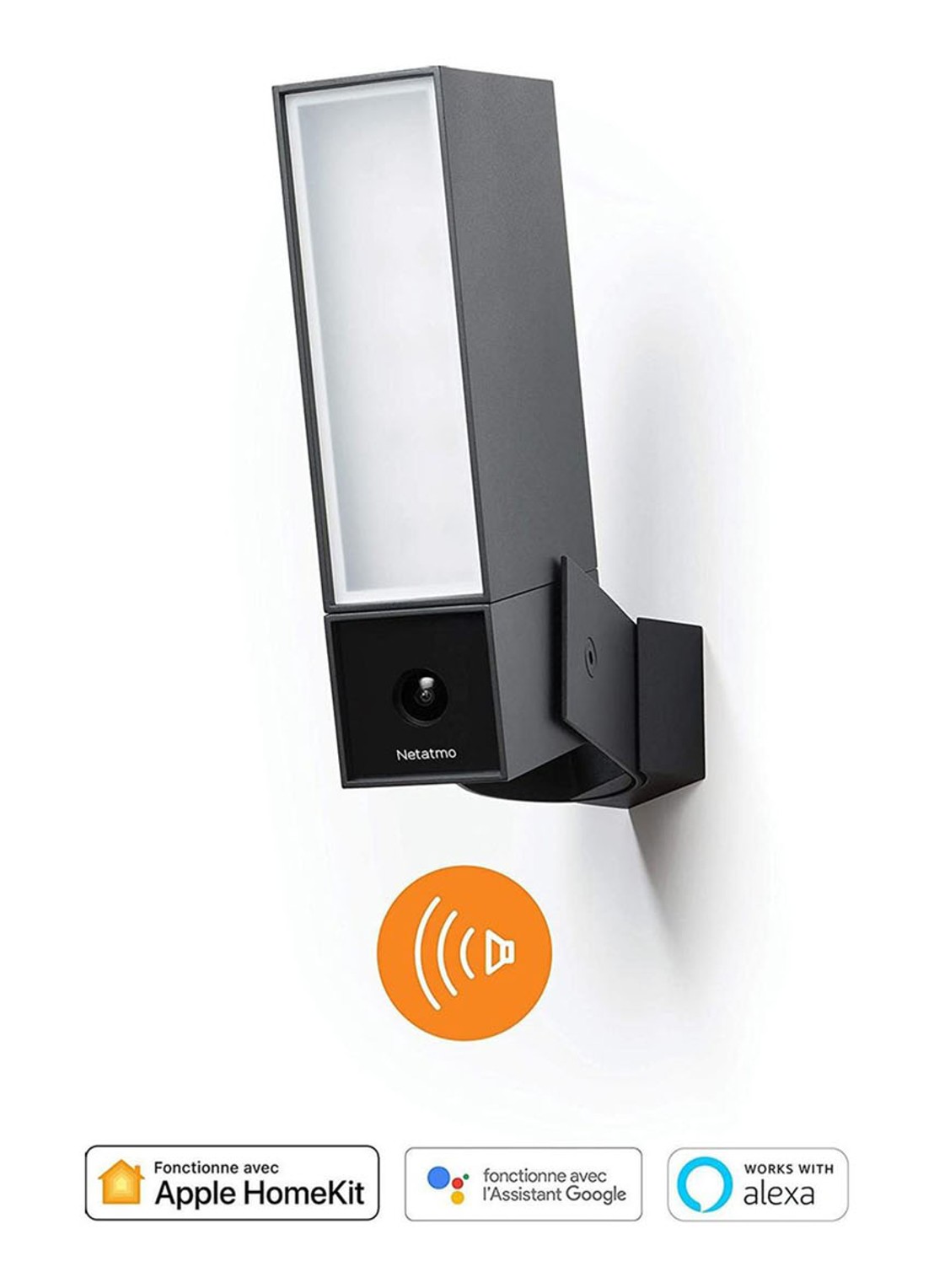 Netatmo Slimme buitencamera met sirene - detail 4 zwart