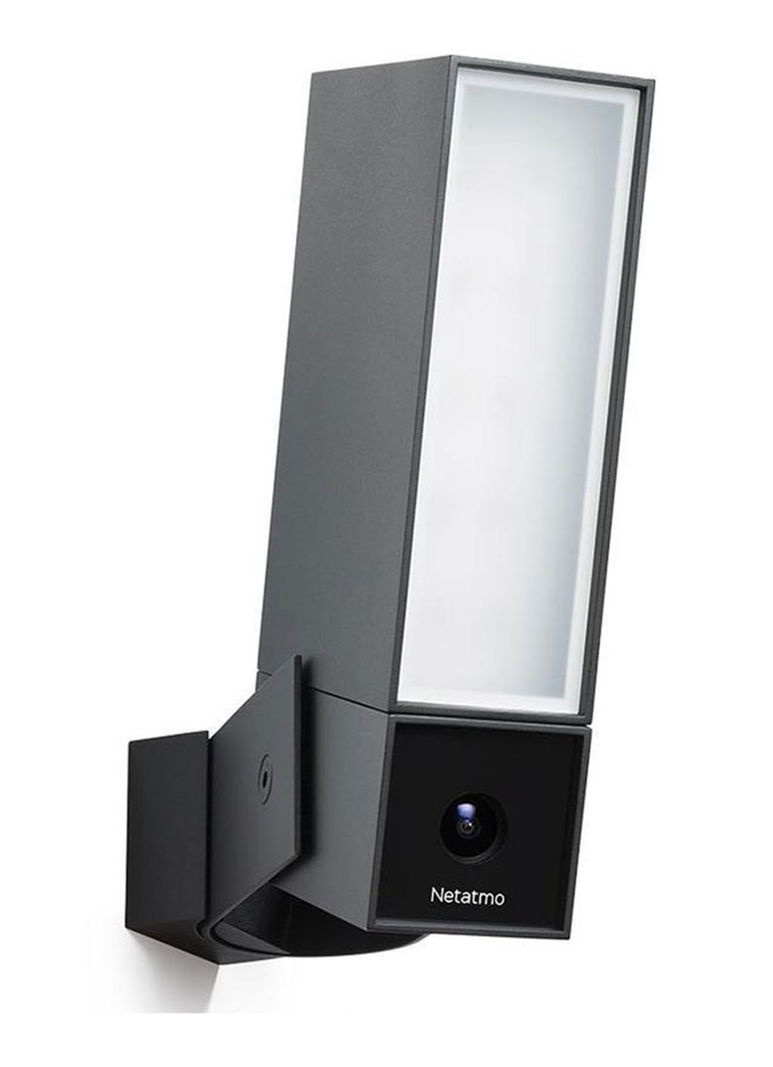 Netatmo Slimme buitencamera met sirene - voorkant zwart