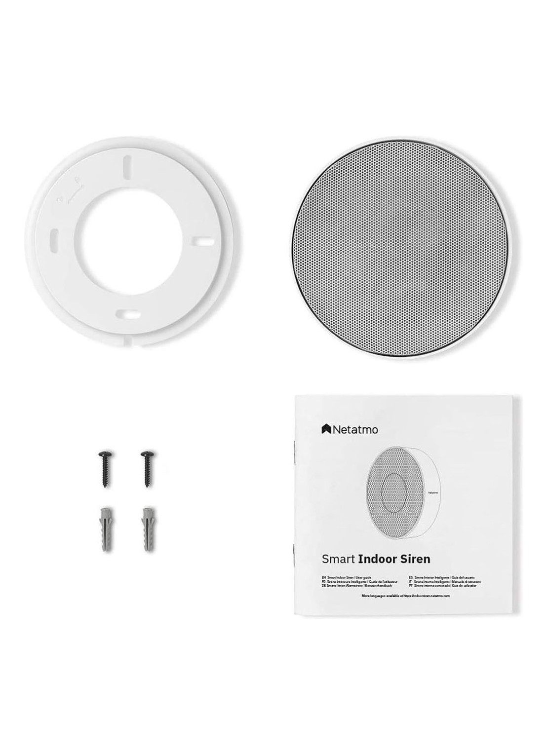 Netatmo Slimme sirene voor binnen - detail 5 gebroken wit