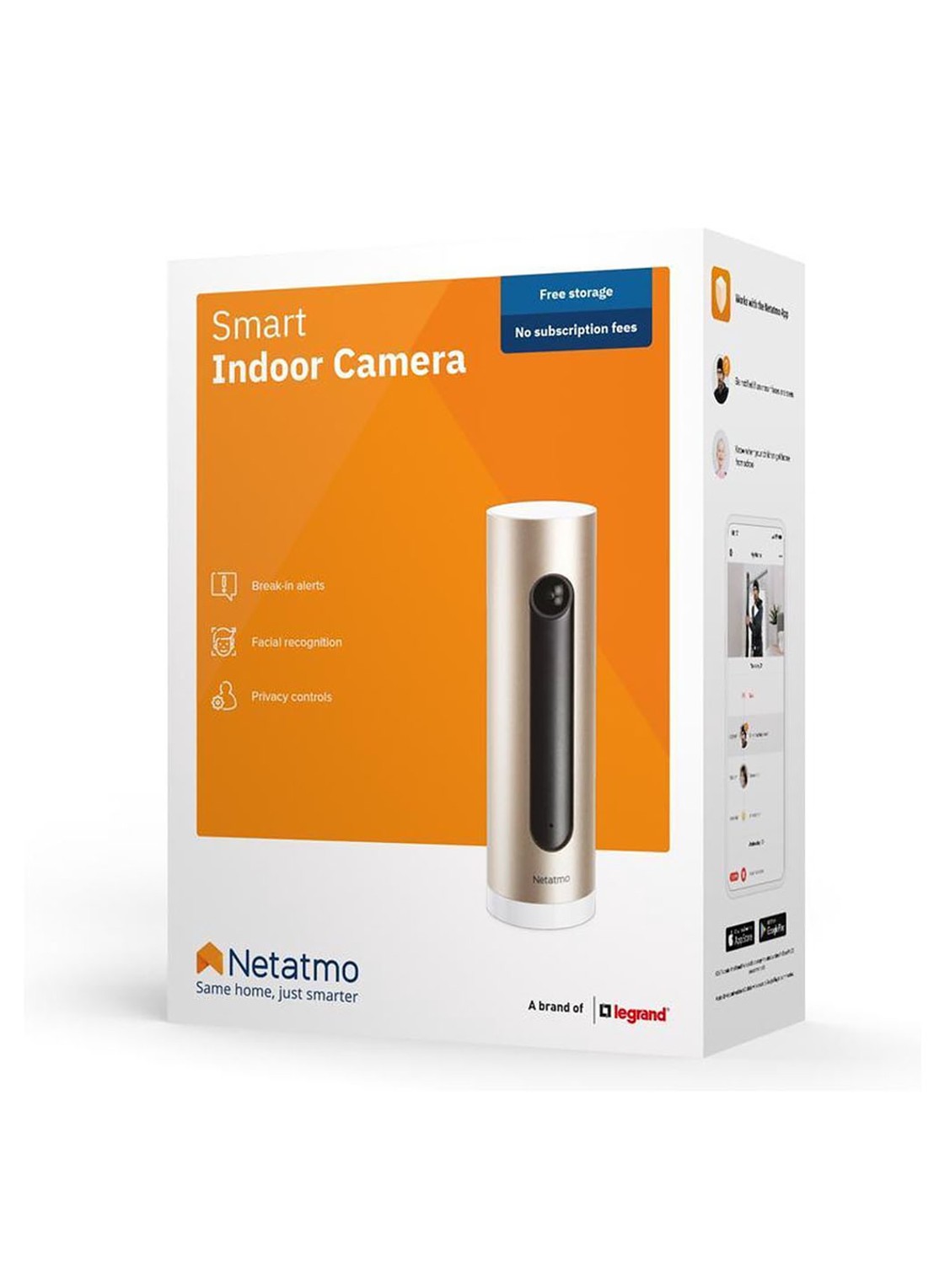 Netatmo Welcome slimme beveilingscamera voor binnen - detail 6 beige