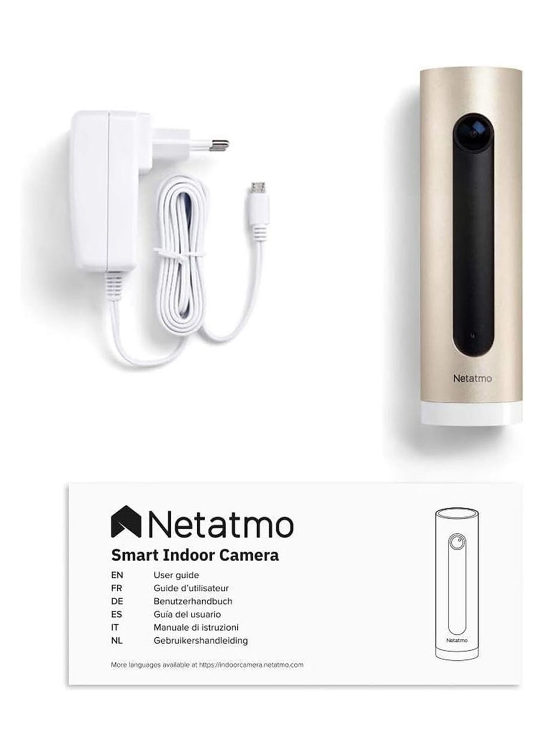 Netatmo Welcome slimme beveilingscamera voor binnen - detail 7 beige