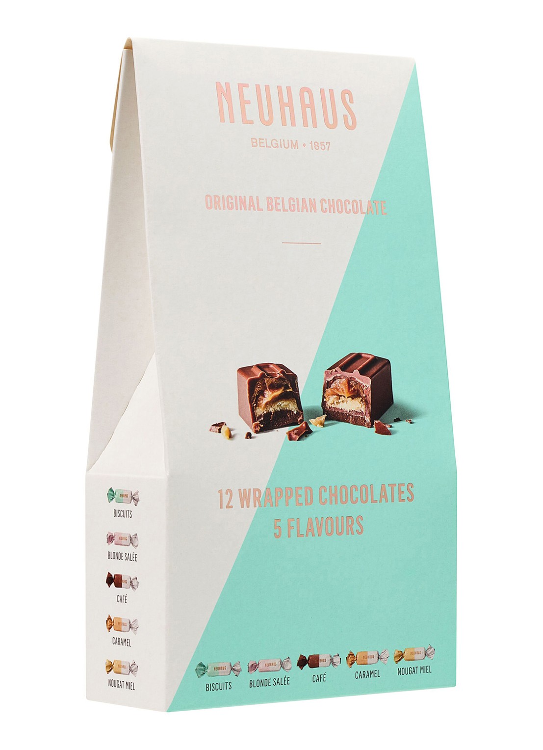 Neuhaus Amusettes Me-Time chocolade bonbons 12 stuks - voorkant undefined
