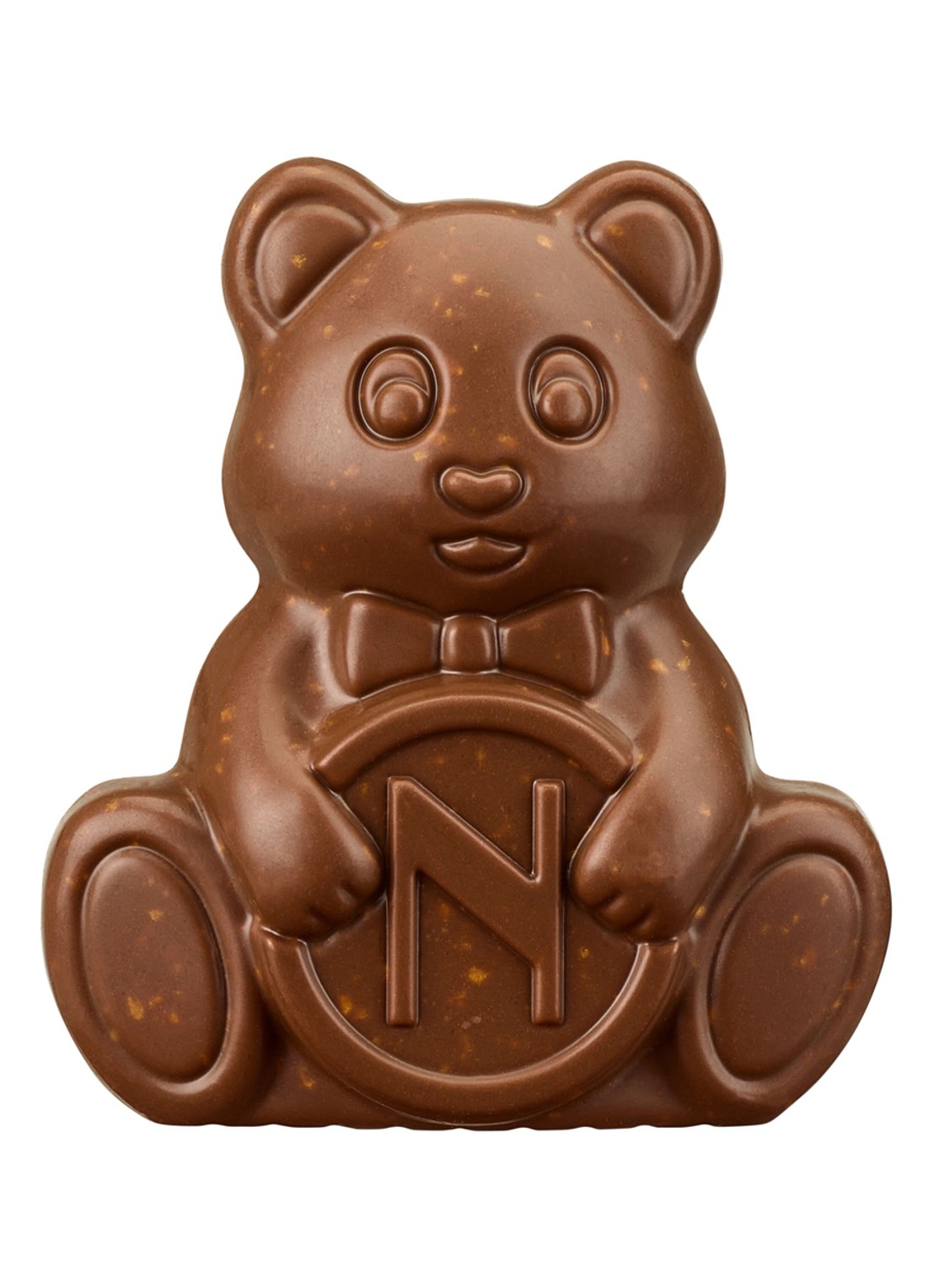 Neuhaus Bear melk chocoladereep met maïs - voorkant 3 beige