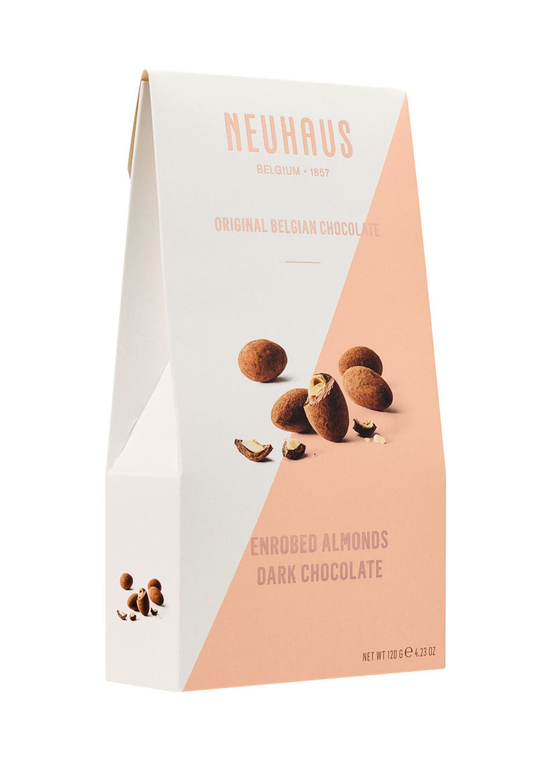 Neuhaus Chocolade moment almond 120 gram - voorkant undefined