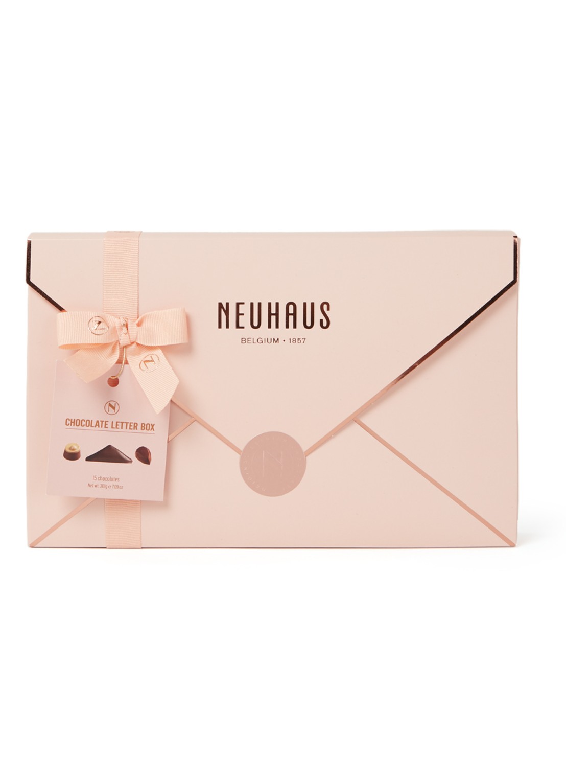 Neuhaus Chocolate Letter Box chocolade bonbons 15 stuks - voorkant undefined