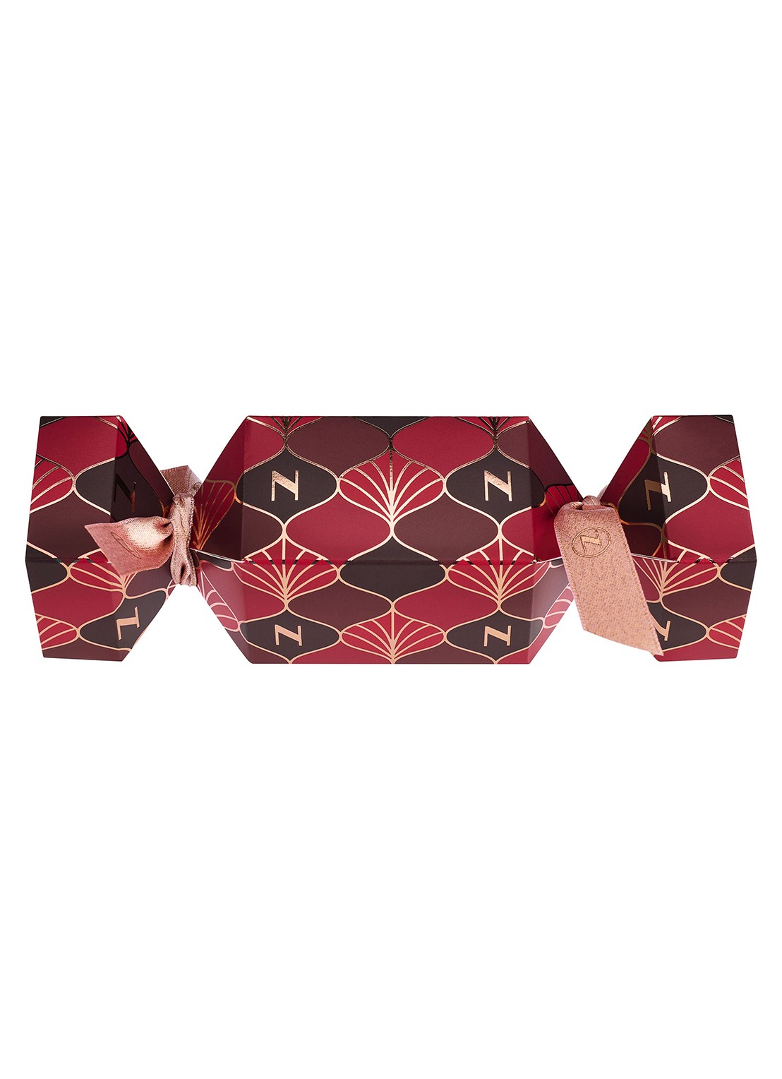 Neuhaus Christmas Cracker chocolade bonbons in geschenkverpakking 8 stuks - voorkant rood