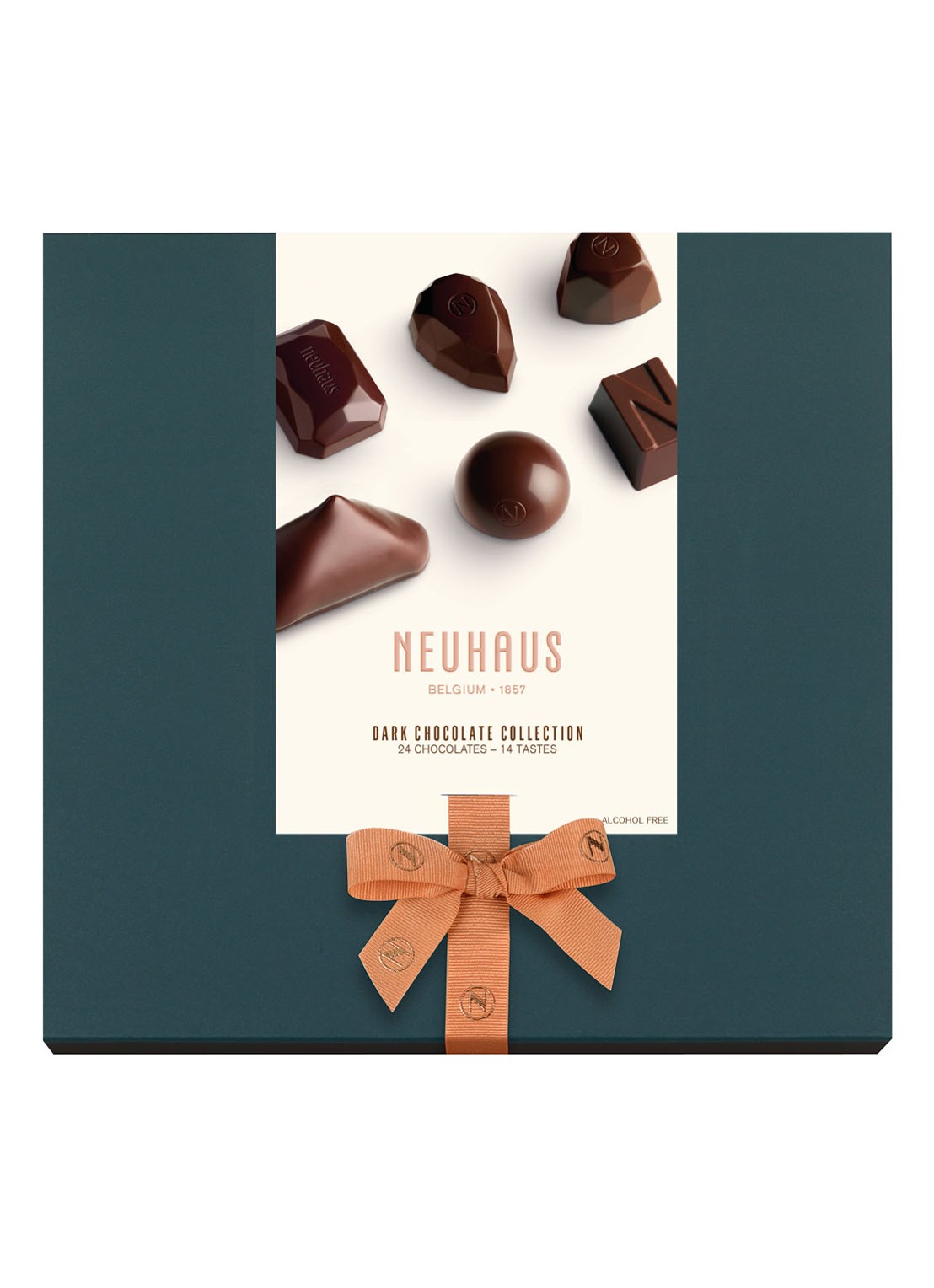 Neuhaus Dark Collection chocolade bonbons 24 stuks - voorkant undefined