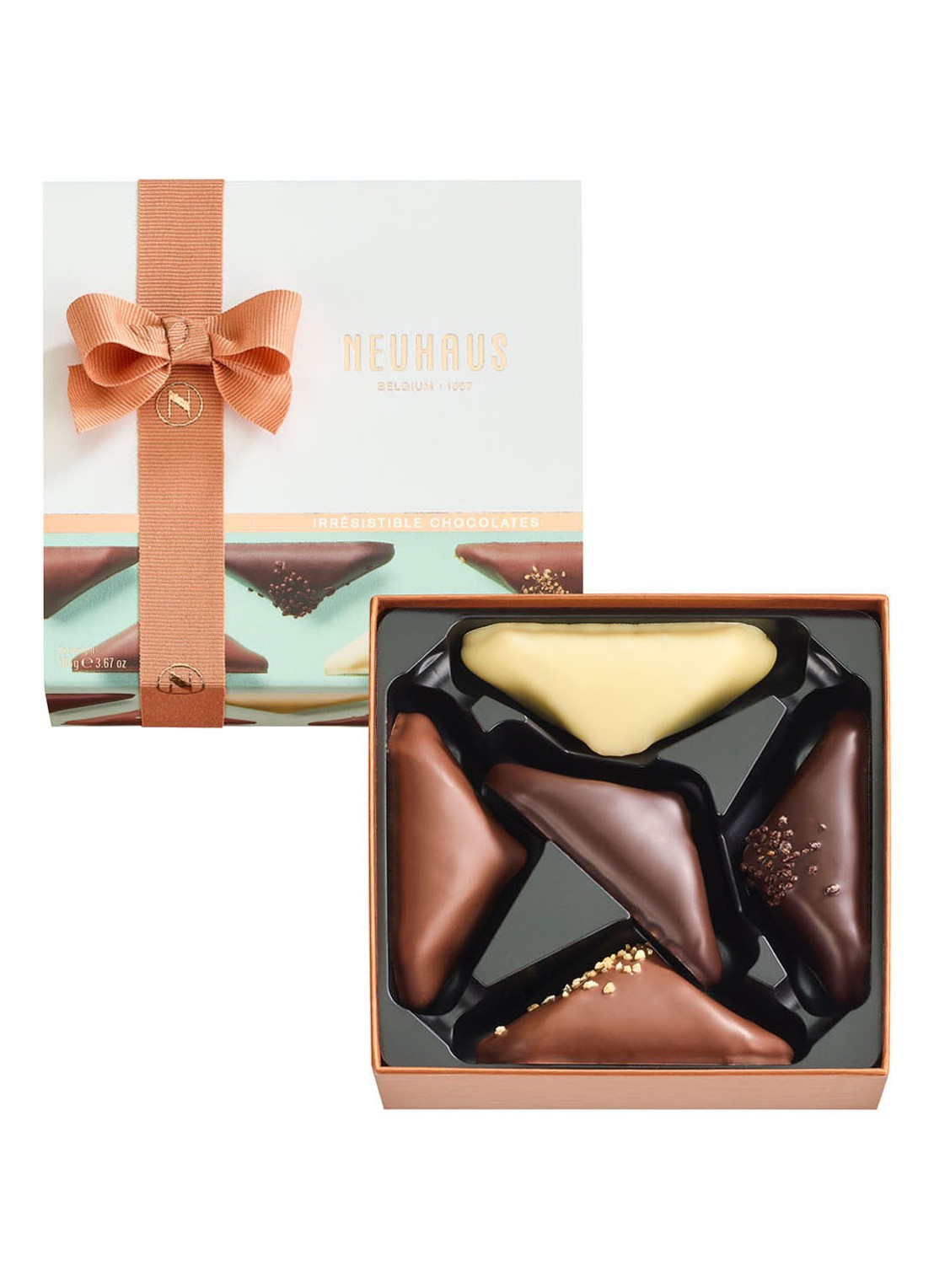 Neuhaus Discovery Irrésistibles Box bonbons 5 stuks - voorkant 2 wit