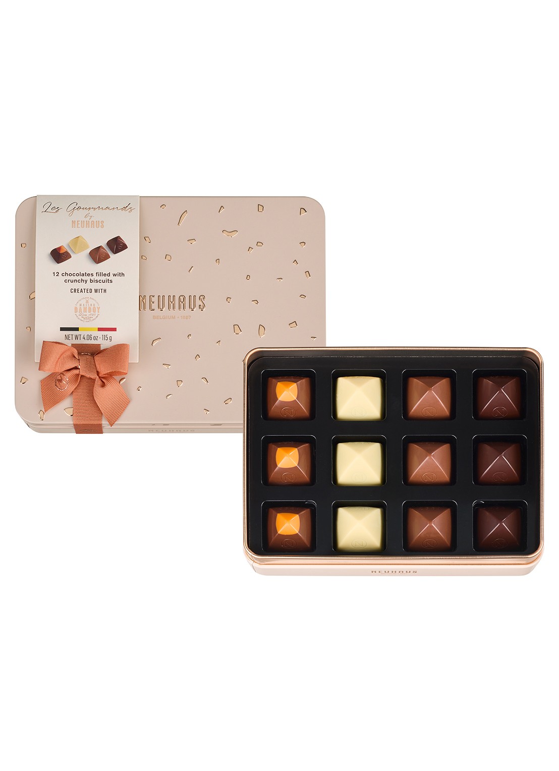 Neuhaus Les Gourmands chocolade bonbons 12 stuks - voorkant 3 undefined
