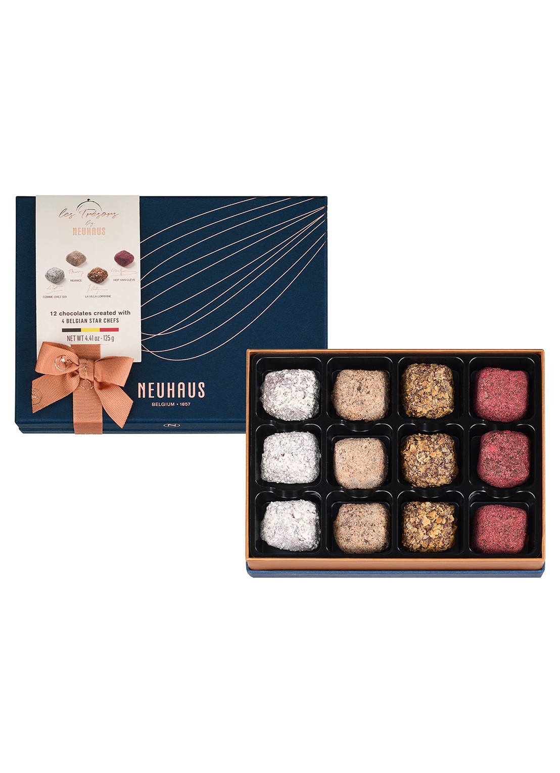 Neuhaus Les Trésors de Neuhaus truffels 12 stuks in geschenkverpakking - voorkant 2 undefined