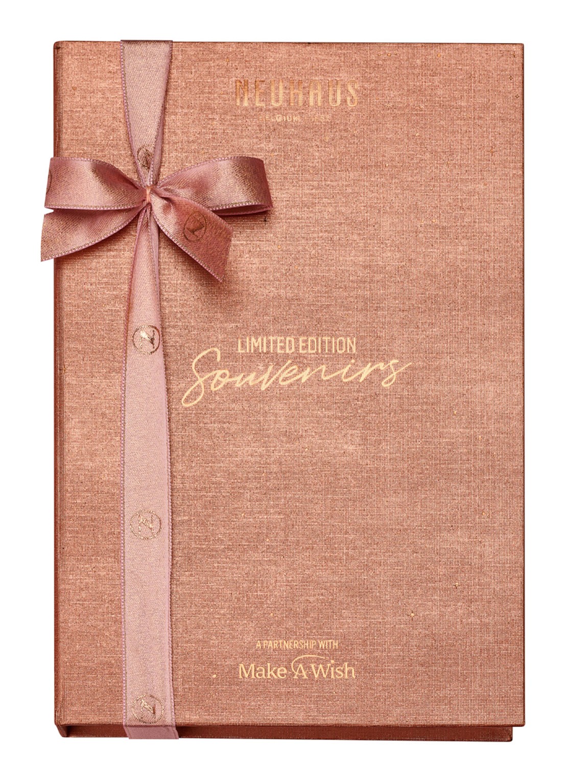 Neuhaus Limited Edition Souvenirs chocolade bonbons in geschenkverpakking 15 stuks - voorkant 6 beige