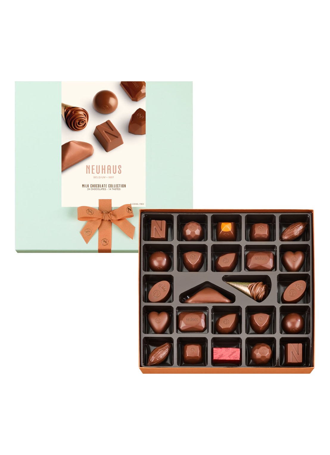 Neuhaus Milk Collection chocolade bonbons 24 stuks - voorkant 2 undefined