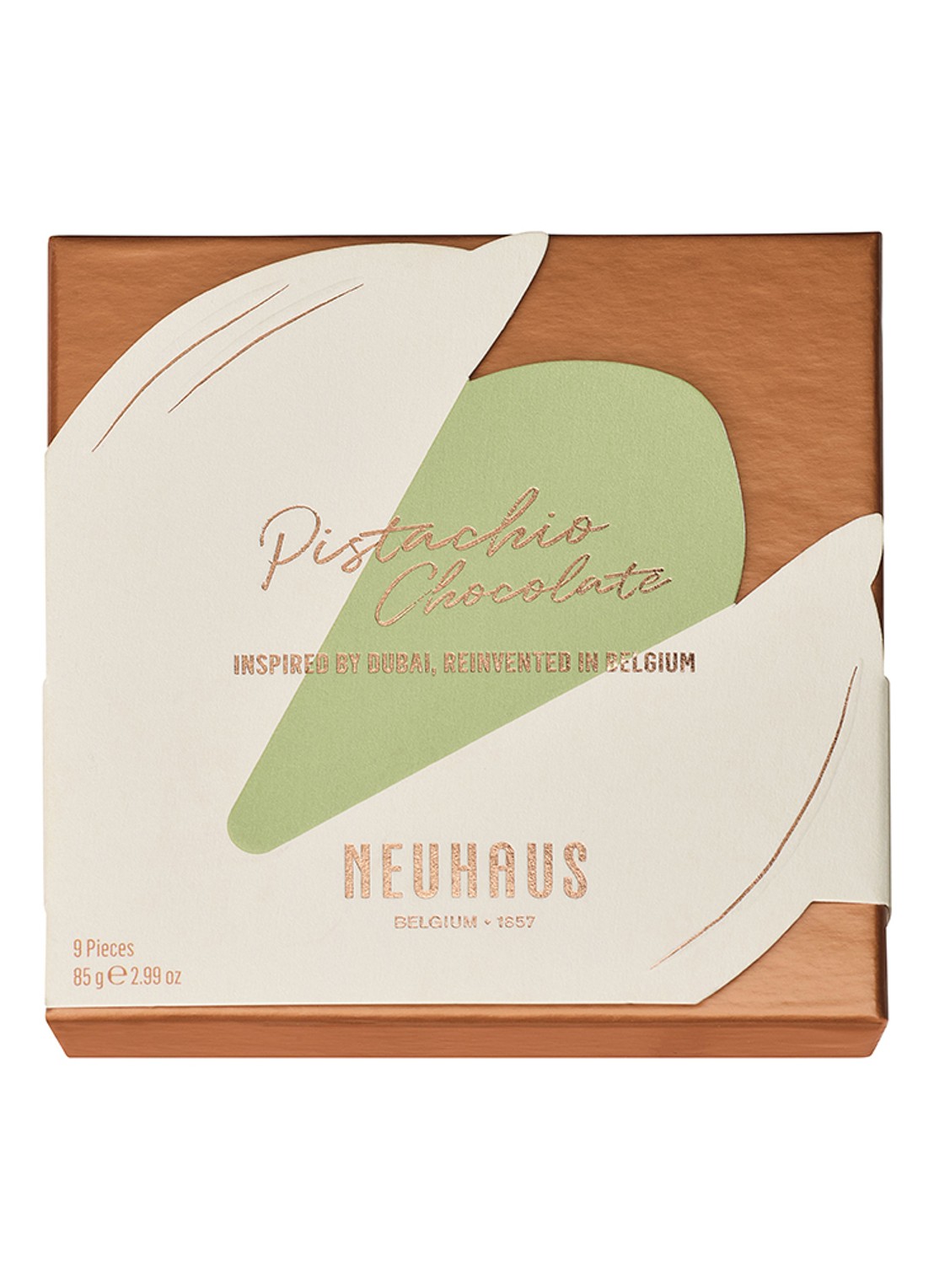 Neuhaus Pistachio Nuance pralines 85 gram - voorkant 3 undefined