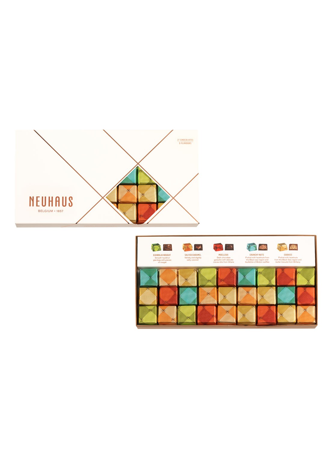 Neuhaus Pralines chocolade bonbons 27 stuks - voorkant 2 undefined
