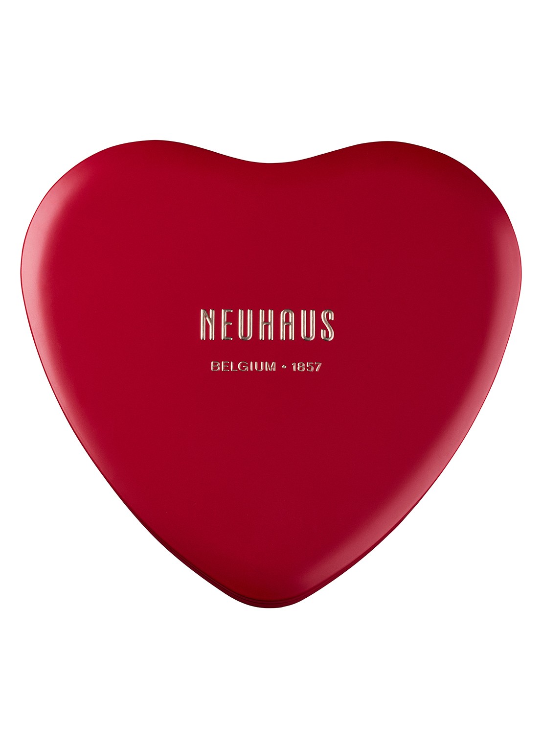 Neuhaus Valentijn bonbons in hartendoos 124 gram  - voorkant undefined