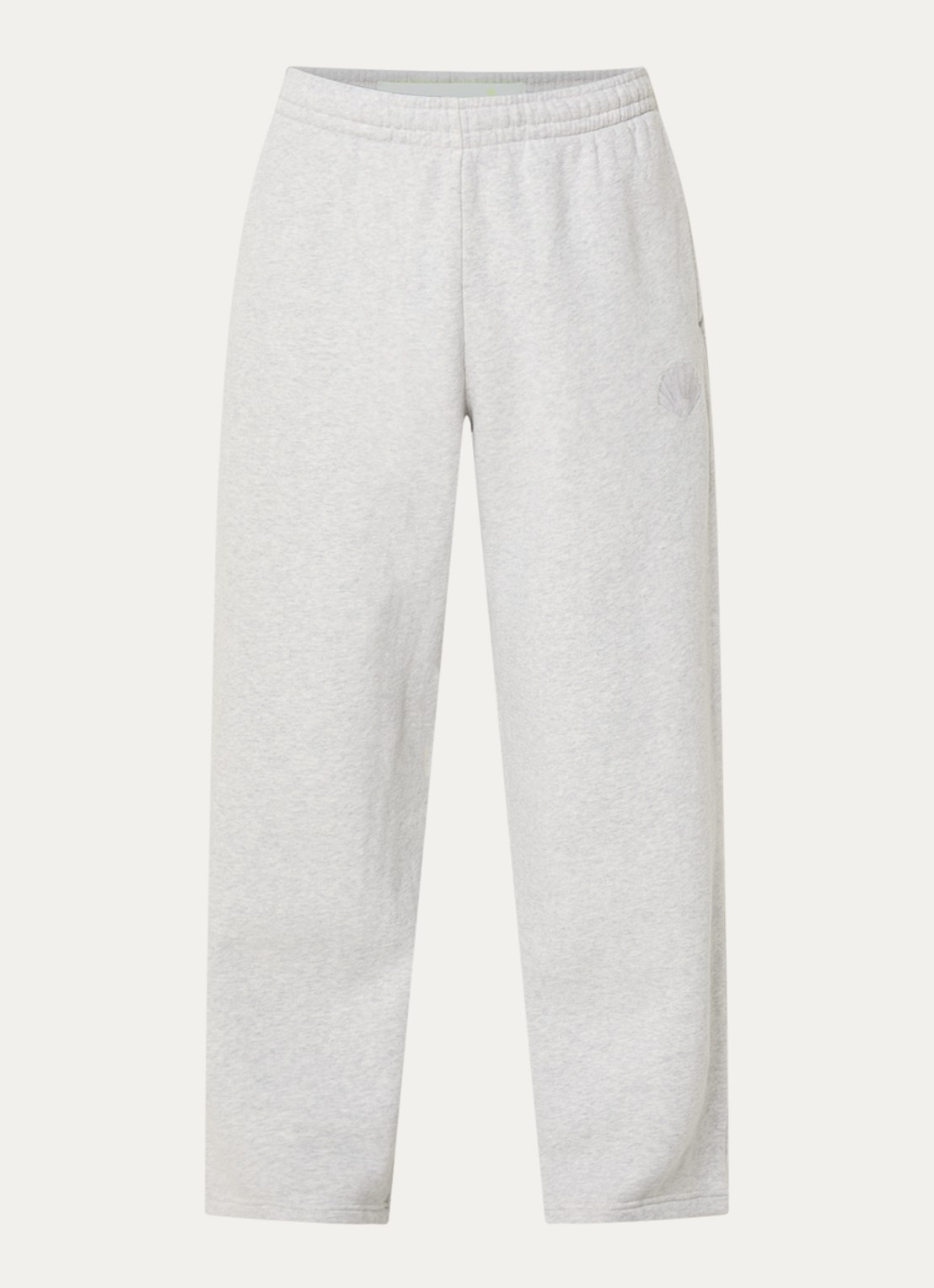 New Amsterdam Surf Association Chop loose fit joggingbroek met steekzakken - voorkant grijsmele