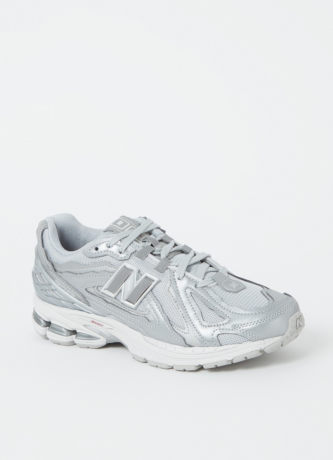 New Balance 1906 sneaker met mesh details  - voorkant 5 zilver