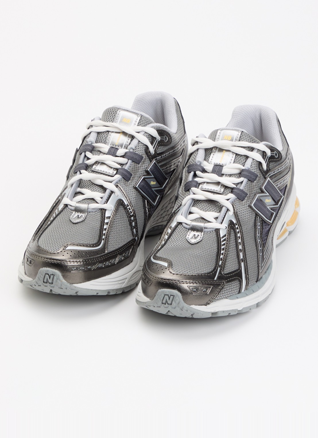 New Balance 1906 sneaker met mesh details - detail 3 grijs