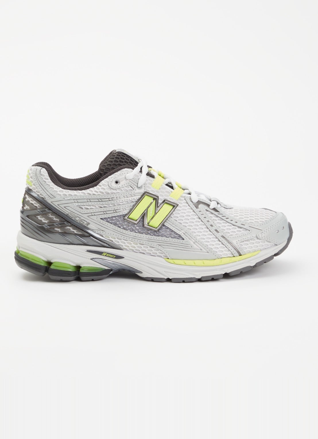 New Balance 1906 sneaker met mesh details - voorkant 5 wit