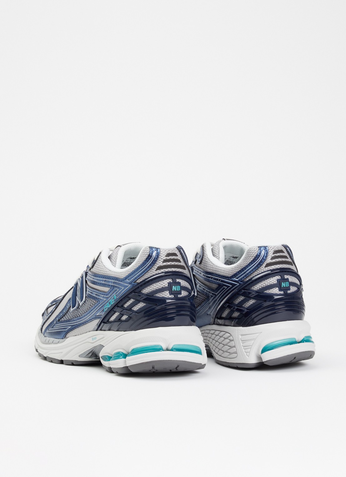 New Balance 1906 sneaker met mesh details - achterkant donkerblauw