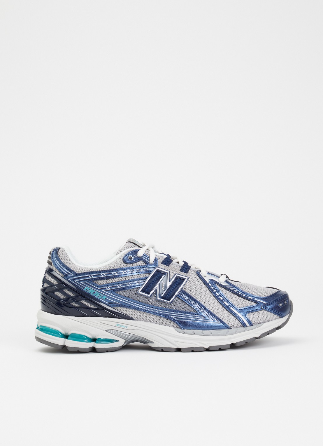 New Balance 1906 sneaker met mesh details - voorkant 2 donkerblauw