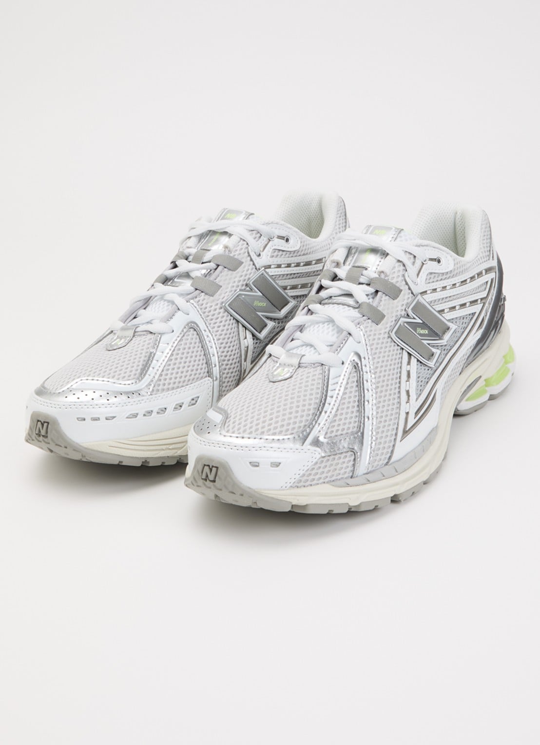 New Balance 1906 sneaker met mesh details - detail grijs