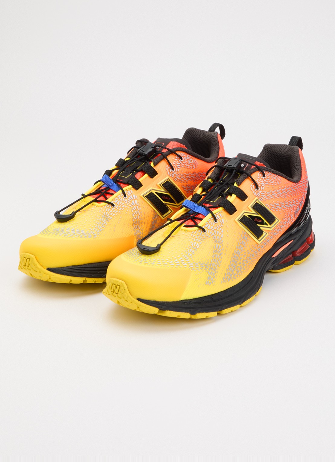 New Balance 1906 sneaker met mesh details - detail 4 geel