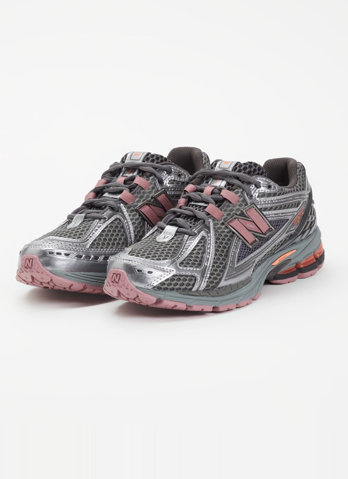 New Balance 1906 sneaker met mesh details - detail 3 zilver