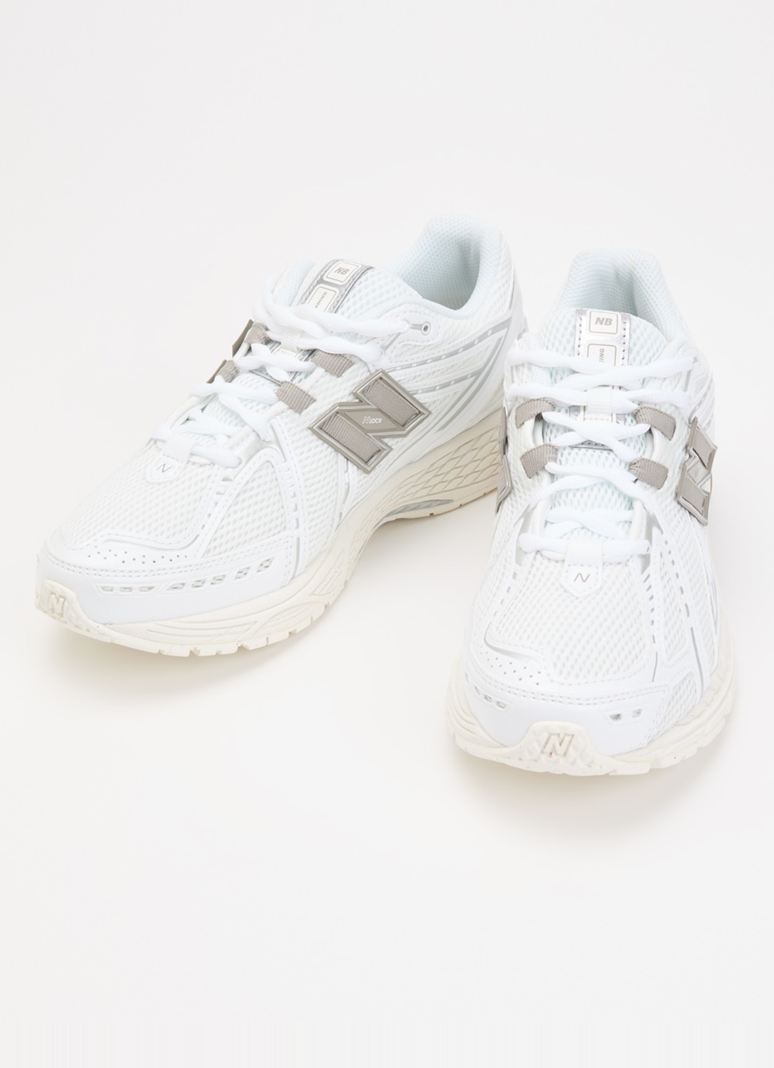 New Balance 1906 sneaker met mesh details - detail wit