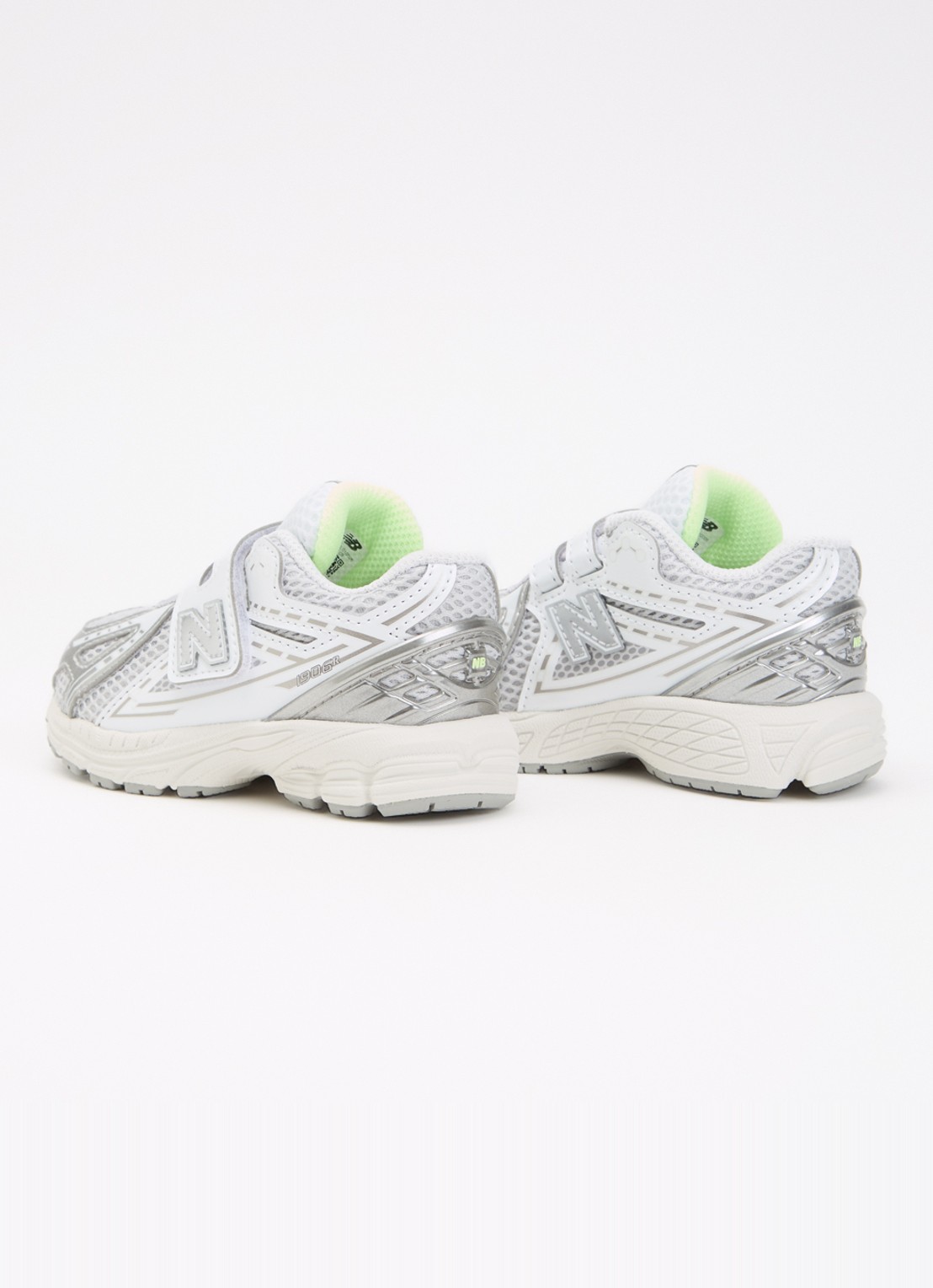 New Balance 1906 sneaker met mesh details - achterkant 4 wit