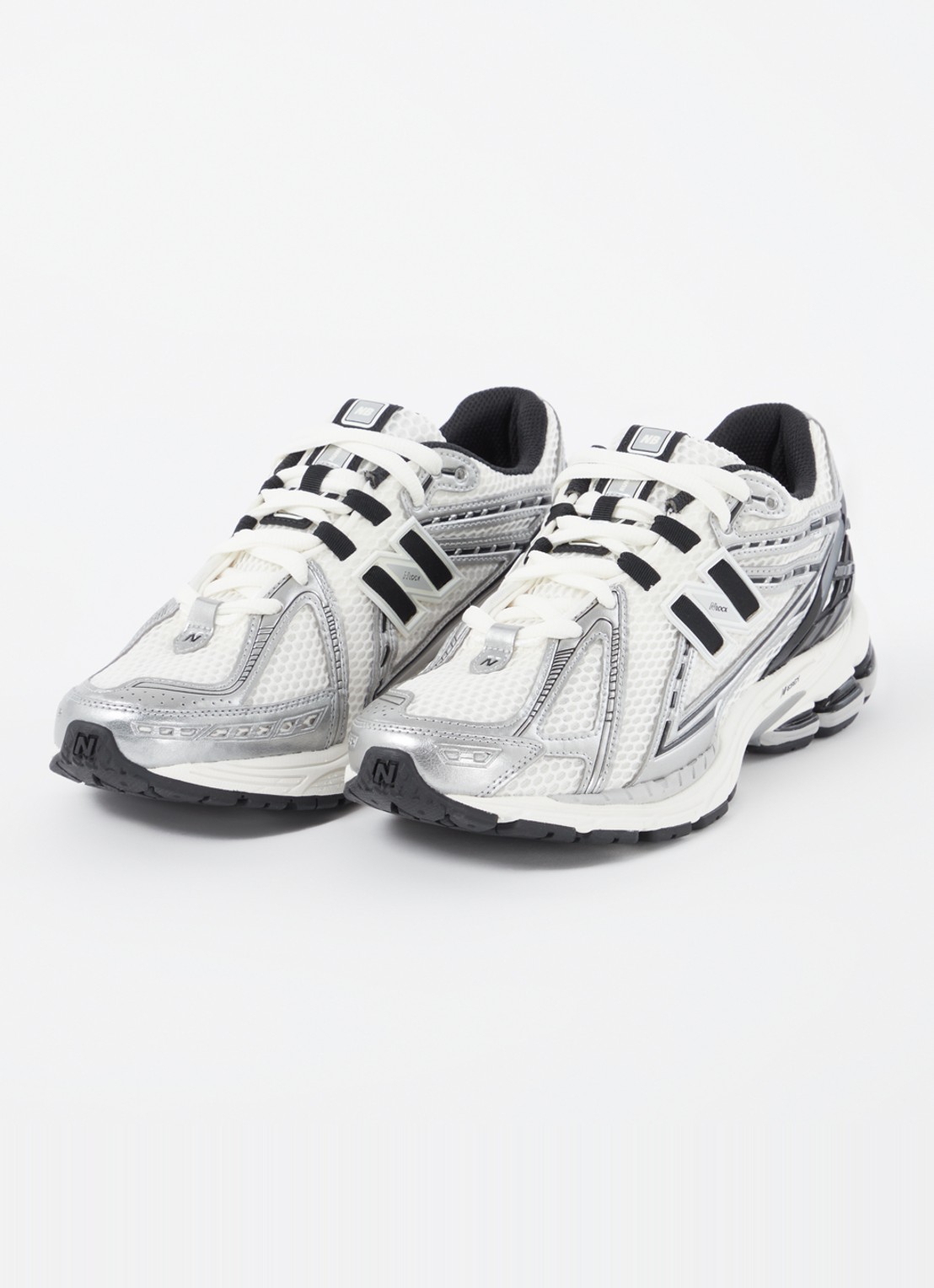 New Balance 1906 sneaker van mesh details - detail 4 grijs