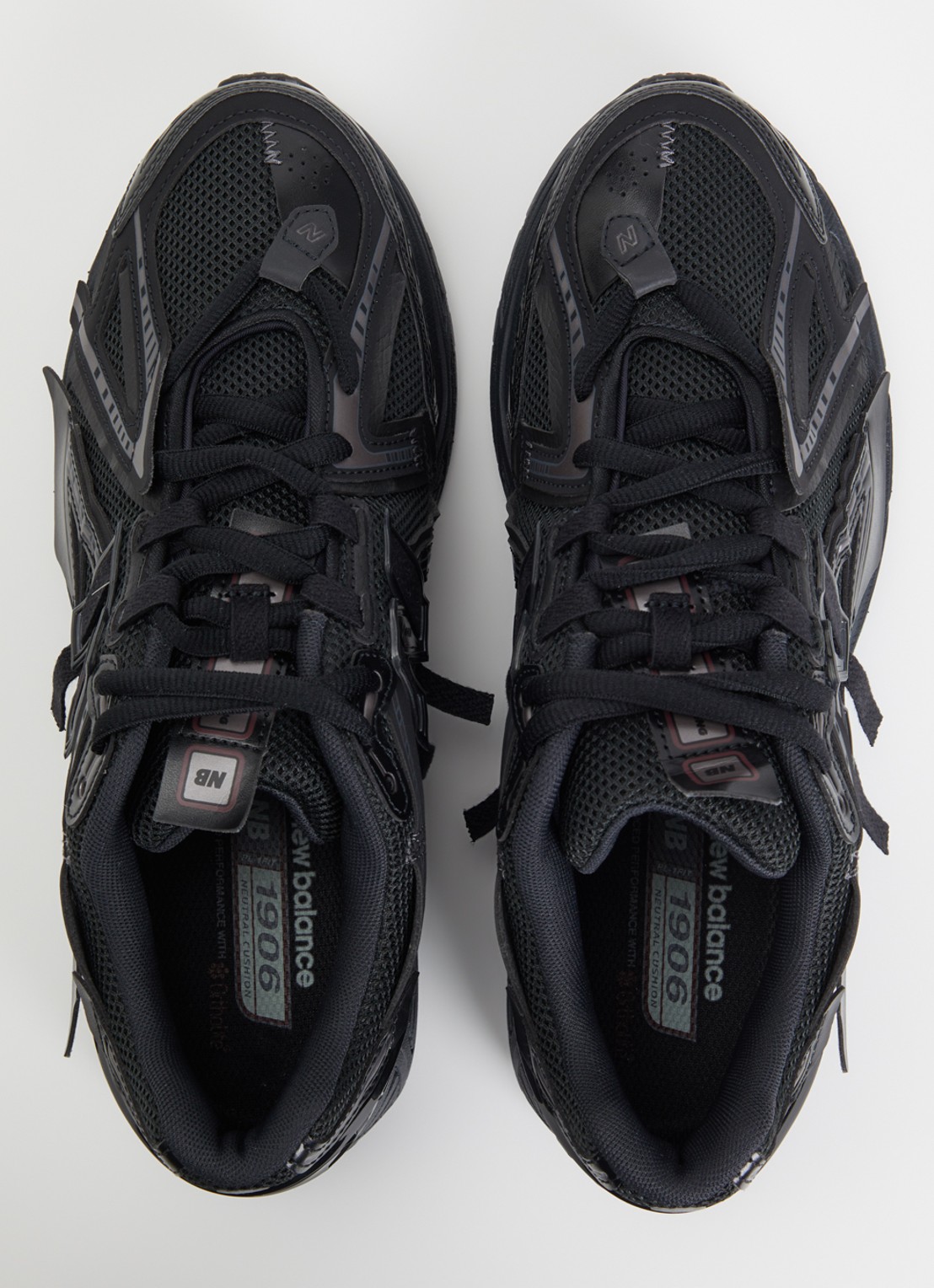 New Balance 1906A sneaker met mesh details - detail 2 zwart