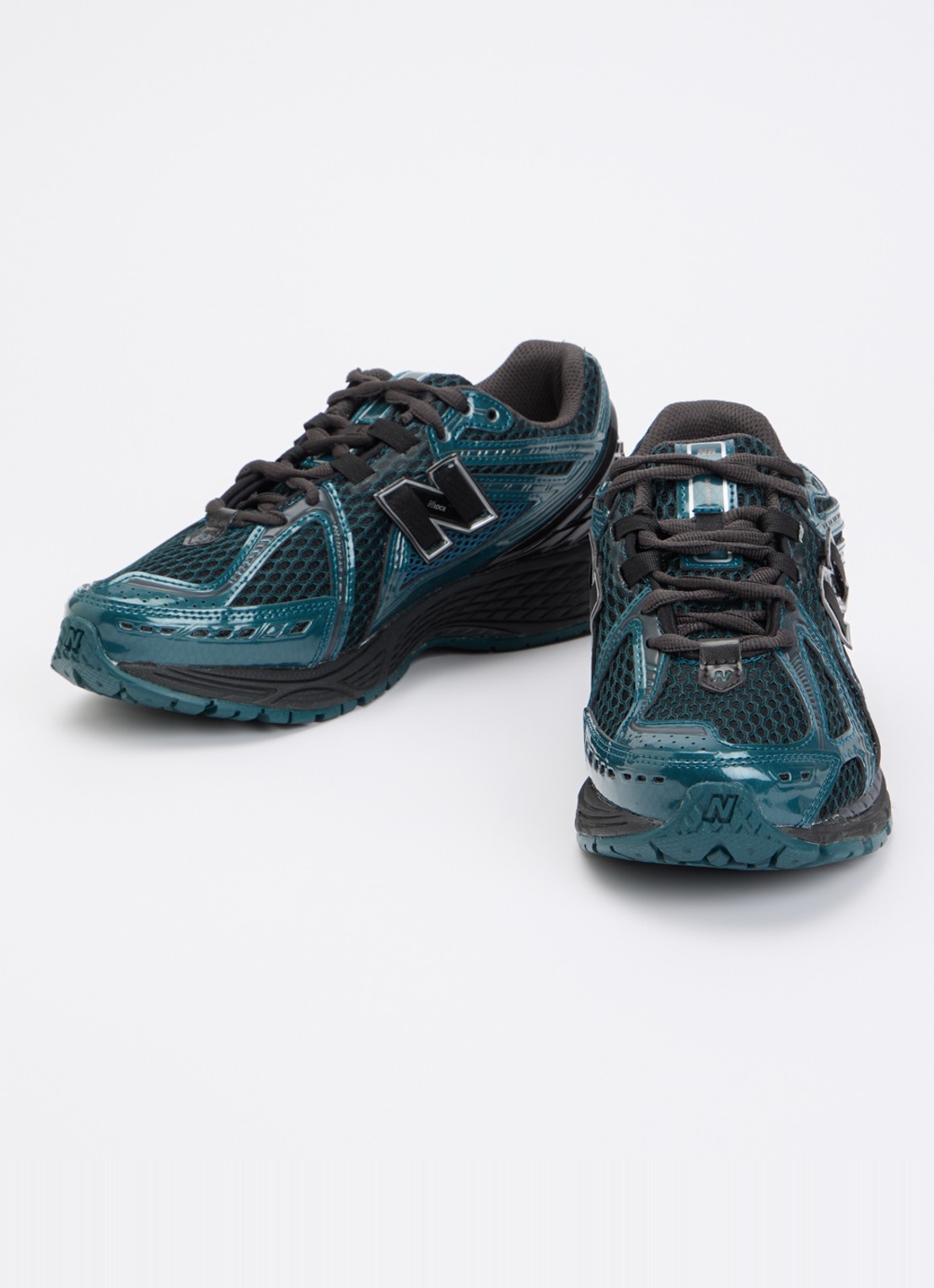 New Balance 1906R sneaker met mesh details - detail 4 donkergroen