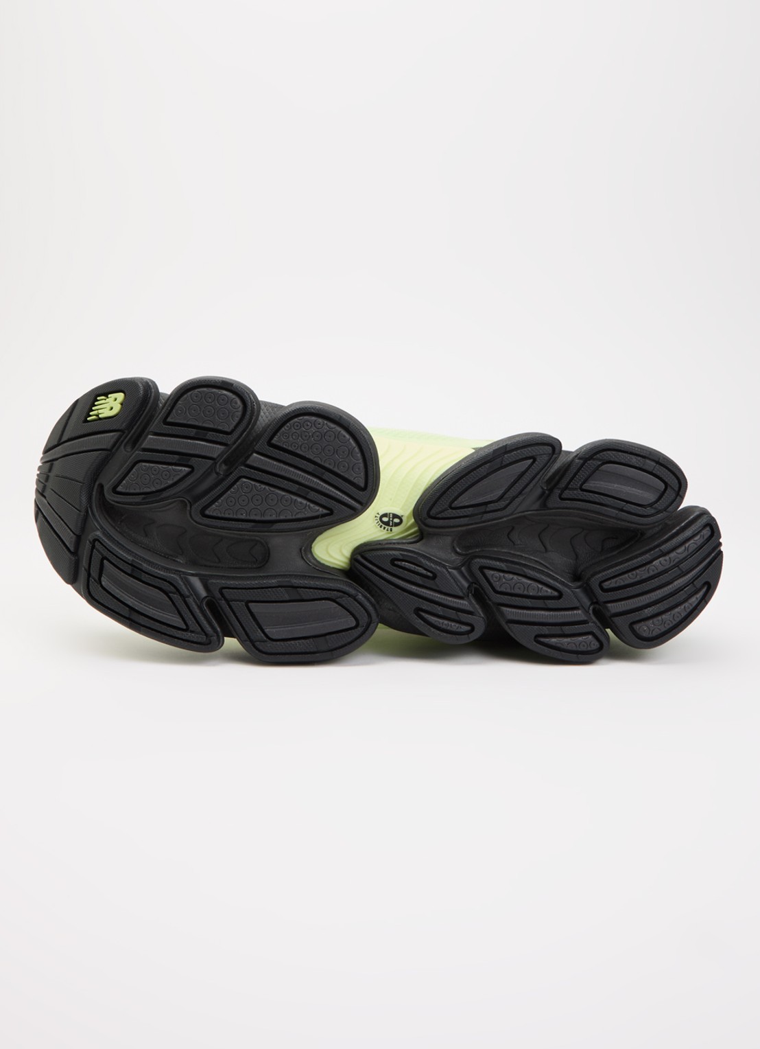 New Balance 2000 sneaker met mesh details - detail 5 lime
