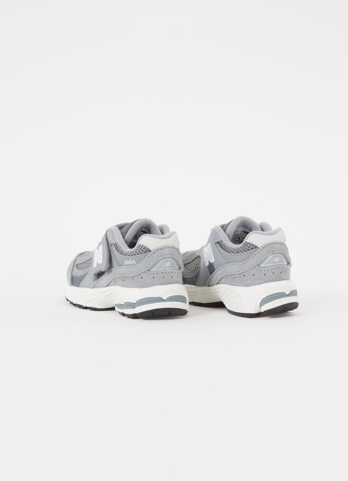 New Balance 2002 sneaker met mesh details - detail 5 grijs