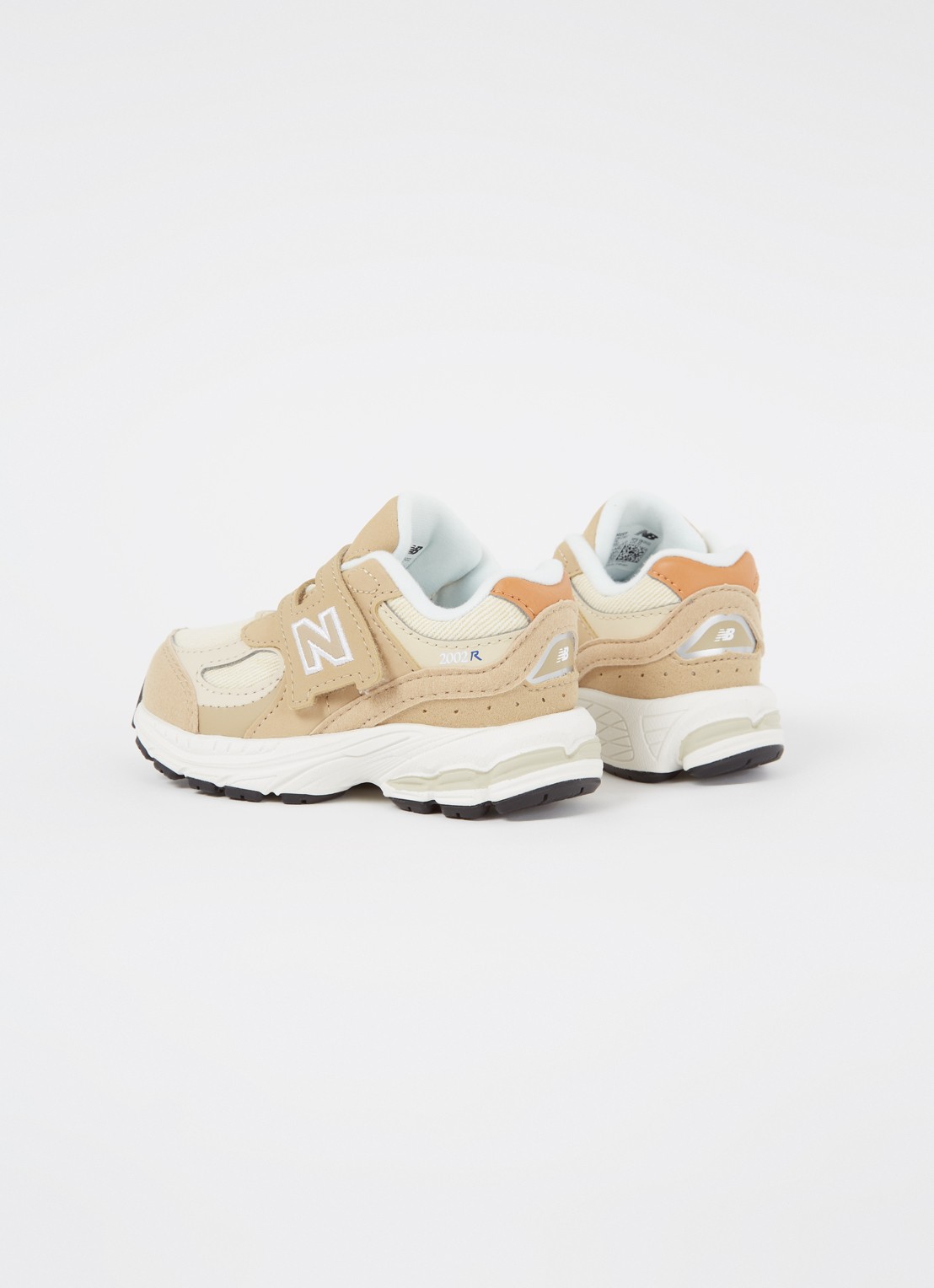 New Balance 2002 sneaker met mesh details - detail 3 beige